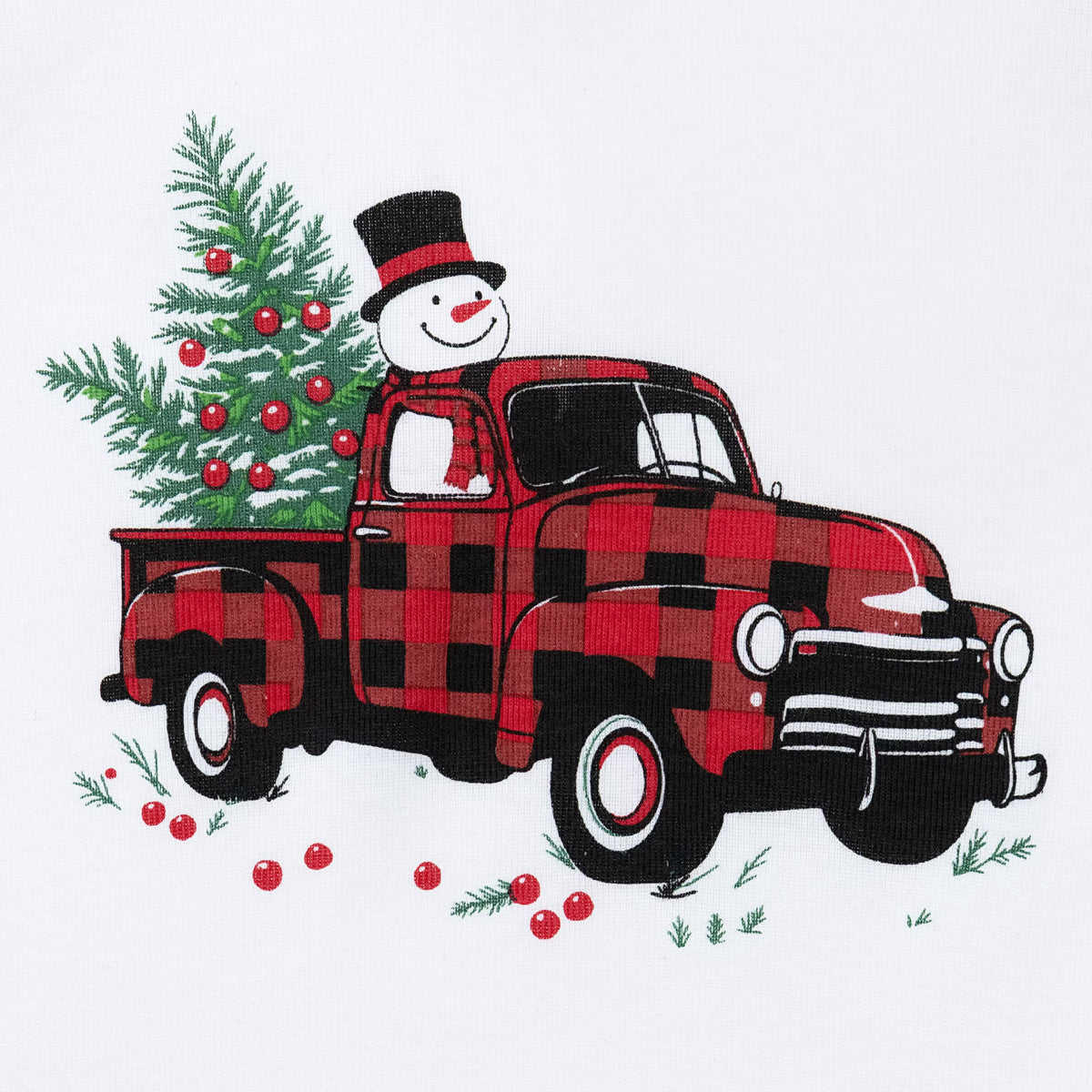 NIPAXO Family Matching Christmas Pajamas Set Long Sleeve Raglan Top and Buffalo Plaid Pants Holiday Sleepwear for Dad Mom Kids