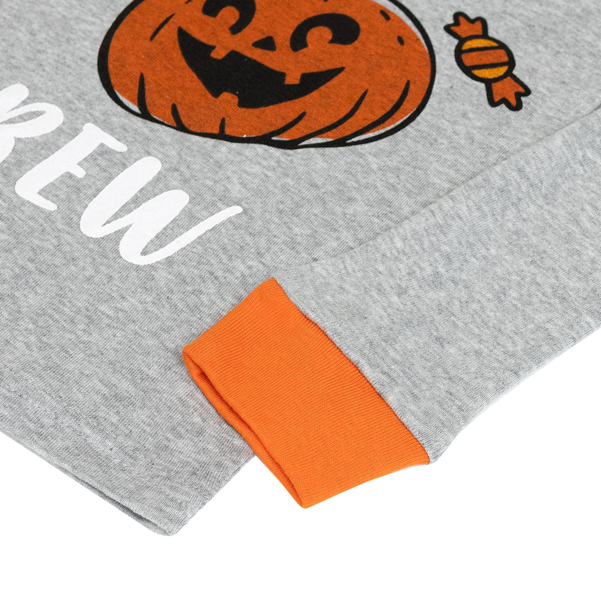 NIPAXO Family Matching Halloween Pajamas Set Spooky Cute Skeleton & Pumpkin Graphic for Adults, Kids & Toddlers